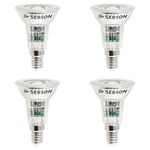 SEBSON E14 LED Light Bulb 5W Warm White 3000K - 4 Pack - 50W Replacement for Light Bulb, 420lm, 46º Beam Angle - Spotlight Bulb Small Screw, Non dimmable