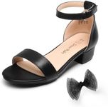 DREAM PAIRS Girls Sandals Low Heel 