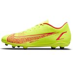 NIKE Vapor 14 Club FG/MG Mens Football Boots CU5692 Sneakers Shoes (UK 7.5 US 8.5 EU 42, Volt Bright Crimson 760)