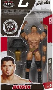 WWE Elite Collection Ruthless Aggression Series Articulated Wrestling Action Figures (Batista)