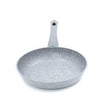 Blackmoor 67109 Classic 24cm Frying Pan/Non-Stick Coating/Cool Touch Handle/Suitable for Induction, Electric and Gas Hobs/Grey Colour