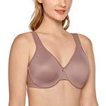 DELIMIRA Women's Minimizer Bra Plus Size Underwire Smooth Full Coverage Seamless Bras Mochaccino 32C