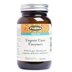 Flora Enzyme Blend of Seven Vegetarian Enzymes, Supports Optimal Digestion of Proteins, Fast, Carbs, Fiber and Complex Sugars, Provides Relief from Lactose Intolerance, 60 Vegetarian Capsules