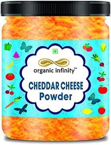 Green Velly Indian Organic Infinity Cheddar Cheese Powder | Cheese Powder for Popcorn - 200 GM by Organic Infinity