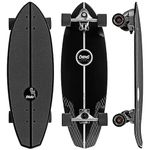 Slide Surfskate Street Surf Skateboard Diamond Carving 32 Inch