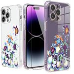 Sea Turtles Case for iPhone 12 Pro Max with Screen Protector,for iPhone 12 Pro Max Case Turtles,Turtle Watercolor Design TPU [Shock Absorbing] Soft Bumper Protective Case Cover for iPhone 12 Pro Max