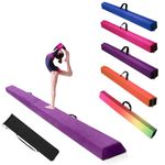 Alondy 7/8/9(FT) EVA Gymnastics Folding Balance Beam for Kids Training Gymnastics Exercise Fitness Equipment
