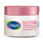 Cetaphil Brightening Day Protection Cream SPF 15-50 g| Day Cream for Dark Spots, Uneven Skin Tone| Niacinamide, Sea Daffodil| Fragrance-Free|