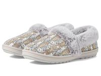 Skechers Women's Bobs Too Cozy-Dapper Pup Slipper, Gray Multi, Numeric_9_Point_5