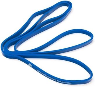 Black Mountain Products Strength Loop Exercise Resistance Band, Blue, 1/2 Inch Thick