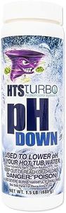 HTS Turbo pH Down pH Decreaser for Hot Tubs and Spas (1.5 lb)