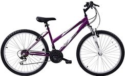 Discount Arden Mountaineer Womens Mountain Bike 26" Wheel Front Suspension 18" Frame Purple