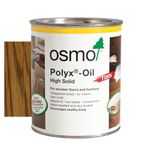 Osmo Polyx®-Oil Tints - Hard Wax Oil 3072, Amber Satin Finish, 750ml - Durable Wood Oil for Wooden Furniture, Water-Resistant Floor Wax, Wood Treatments - Ideal for Oak, Pine, Spruce, Beech & More