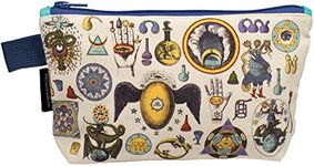 Alchemy Bag - 9" Canvas Zipper Pouch for Pencils, Tools, Cosmetics, Toiletries and More