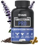 TURKESTERONE PRO- 20x Shilajit | Ajuga Turkestanica Extract for Muscle Growth - Huberman Formula | Enhanced Absorption | Dynamic Strength Formula | 60 Capsules