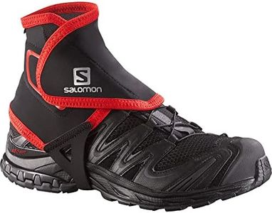 Salomon High Trail Gaiters, Black, Small, Size 4.5-7