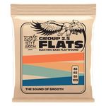 Ernie Ball Flatwound Group 2.5 Electric Bass Strings - 45-105 Gauge (P02805)