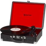 BelleVue Denver Record Player - Black