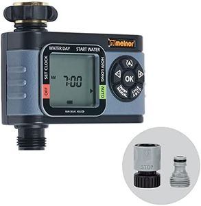 Melnor 65169AMZ Hydrologic Digital Timer, Grey, Black