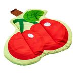 Harikaji Pet Cooling Mat with Fruit Pattern for Summer,Cooling Pad for Cats and Small Dogs,Washable Pet Cooling Mat for Kennel Floor Car Seat Universal for All Seasons(Cherry)