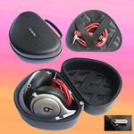 V-MOTA TDI Headphone Suitcase Carry case boxs for Monster Inspiration, VEKTR, Beats Studio 2.0 Wireless,Beats PRO,Detox Headset