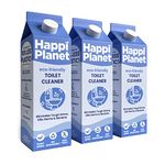 Happi Planet | Eco-Friendly Disinfectant Toilet Cleaner | 3000ml | Plant Based, Biodegradable, Non Toxic, Natural, Organic, Herbal | Eliminates Tough Grime, Germs & Bacteria | Acid Free Formula