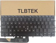 TLBTEK Backlight Keyboard Replacement Compatible with Dell XPS 13 9317 9305 9370 P82G 9380 Series Laptop