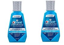 Crest Pro-Health Advanced Anticavity Fluoride Mouthwash/Rinse, Alcohol, 1 Liter (33.8 fl oz) - Pack of 2