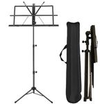 Imaginea Notation Stand | Notes Sheet Stand | Book Stand | Light weight Lyrics Stand for Borngenio Orchestra Event Portable Adjustable Notation Stand (Pack of 1)