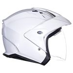 Bell Mag-9 Open Face Motorcycle Helmet (Solid Gloss Pearl White, XX-Large)