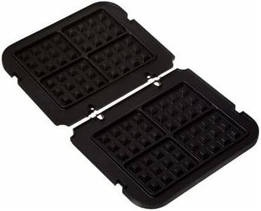 Cuisinart GR-6S Contact Stainless Steel Griddler with Smoke-less Mode Indoor Grill, Removable and Reversible, Dishwasher Safe Non-Stick Plates, LCD Display, Digital Controls and Waffle Plates