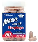 Mack's Ultra Soft Foam Earplugs, 50