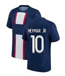 Sports Soccer Football Home away training team club kit Jersey T-Shirt (Kid's, Boy's & Men) G8018 (NVY,32)