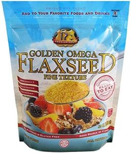 Premium Gold Ground Flax Seed High Fiber Food, Omega 3, 24 Ounce