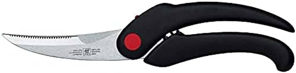 Zwilling J.A. Henckels 60318 Twin Series Poultry Shears, Black/Silver/red