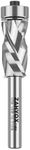 ZahyoX Monster Compression Flush Trim Router Bit with Bottom Bearing, 1/2" Cutting Dia, 1/4" Shank, 1" Cutting Length, 2-5/8" Overall Length