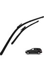 RYU7® Wiper Blades Fits for Q7 Old (2007-2015 Model),Size-26",26"(Pack of 2)