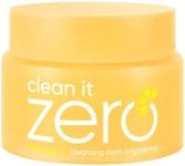 BANILA CO Clean it Zero Mandarin-C Cleansing Balm Brightening - Refreshing Makeup Remover with Vitamin C & Citrus Extracts, Korean Skincare for Glowing Complexion,Made to Brighten Dull Skin Types - 100ml/3.38 fl oz