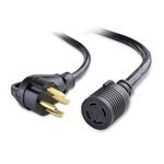 Cable Matters 4 Prong 30 AMP to 50 AMP RV Adapter (50 AMP to 30 AMP Generator Adapter, RV Cord) - 1.5 Feet (NEMA 14-50P to L14-30R)