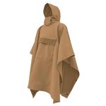 Hazard 4 Poncho Villa Technical Soft Shell Poncho, Coyote