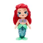 Disney Store Official Ariel Soft Toy Doll, The Little Mermaid, 37cm/14”, Plush Cuddly Classic Princess Character for Kids, Underwater Princess with Embroidered Expression and Shimmery Tail