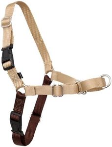 PetSafe Easy Walk No-Pull Dog Harness - Ultimate Harness to Help Stop Pulling - Pull-Free Walks - Take Control & Teach Better Leash Manners - Patented Martingale Loop Design - Fawn, Small