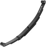 SEHNSUCHT Trailer Leaf Spring, 4 Leaf 1750lb Capacity Double Eye Leaf Springs for 3500lb Trailer Axle, 25-1/4"L, 1.75" Width, 3” Free Open of Leaf Spring, Replace for SW4B, 1 Pieces