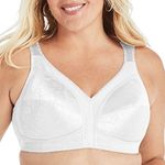 Playtex Women's 18 Hour Original Comfort Strap Wirefree Bra, White, 38D