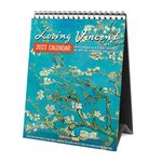 Tallenge - Vincent Van Gogh - Desk Calendar - 6 x 9 Inches for Home & Office (Paper, Desk Calendar)