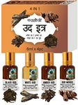 Parag fragrances Natural And Premium Attar Gift Pack (Oud 4 In 1, Unisex Adult, Liquid, 6 Ml)