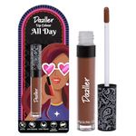 Dazller All Day Lipcolour | Ultra-intense matte | Light-weight | Brown Liquid Lipstick for Women | Smudge-proof + Non-transfer | Up to 8hr stay | DLC025 Hazelnut Cup - 6g