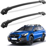 Tuyoung Heavy Duty 260lbs Lockble Roof Rack Cross Bars Compatible with Subaru Outback Wilderness 2022 2023 2024 with Raised Side Rails，Anti-Theft Aluminum Roof Crossbars Rooftop Luggage Racks Carrier