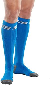 SLS3 Sports Compression Socks for Women Men - Athletic Knee High Graduated Compression Socks for Men Women 20-30 mmHg