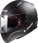 LS2 103531011xl Motorcycle Helmets-Rapid Matt, Black, Size XL